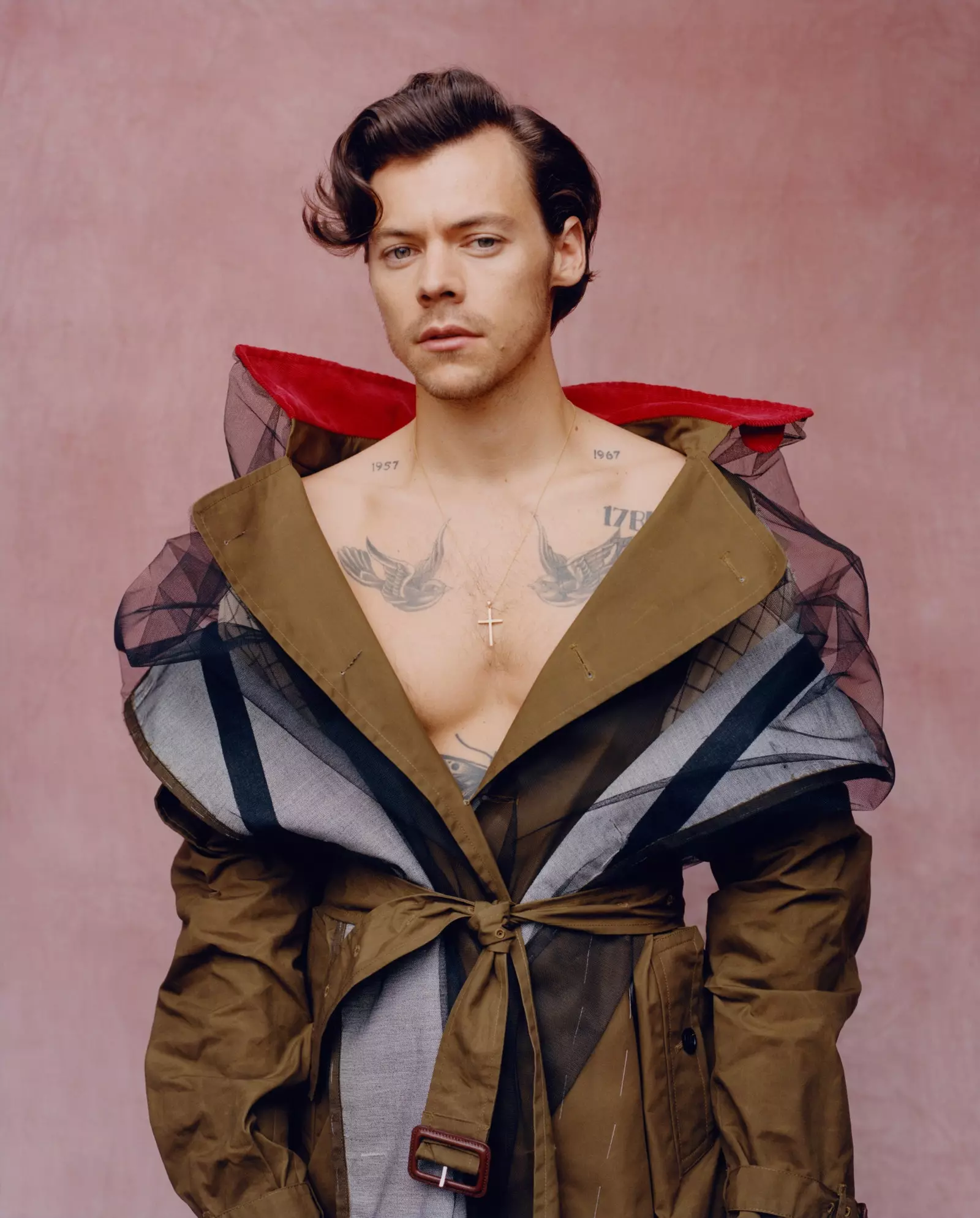 Vogue US Décembre 2020 : Harry Styles par Tyler Mitchell