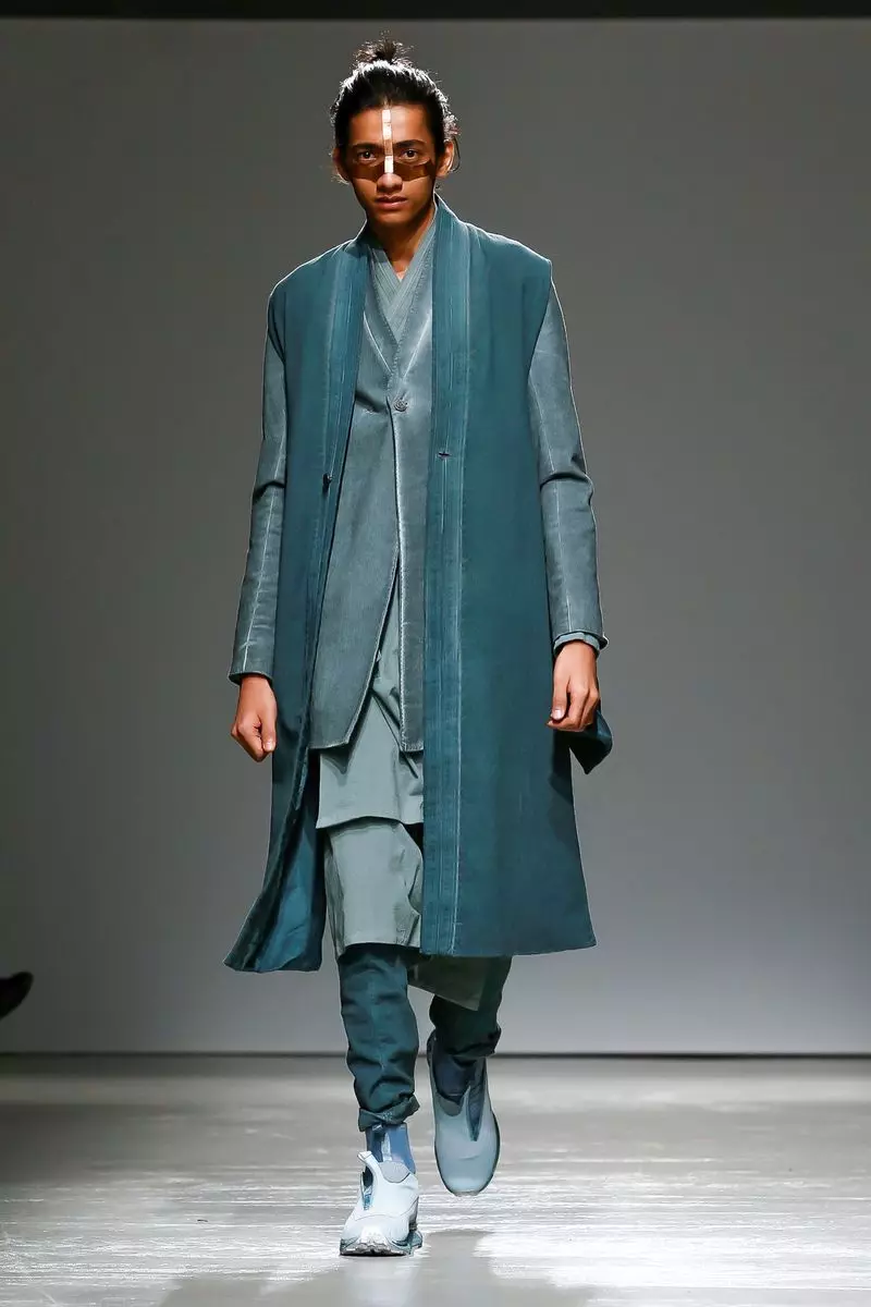 Boris Bidjan Saberi Menswear Caij nplooj zeeg caij ntuj no 2019 Paris 8