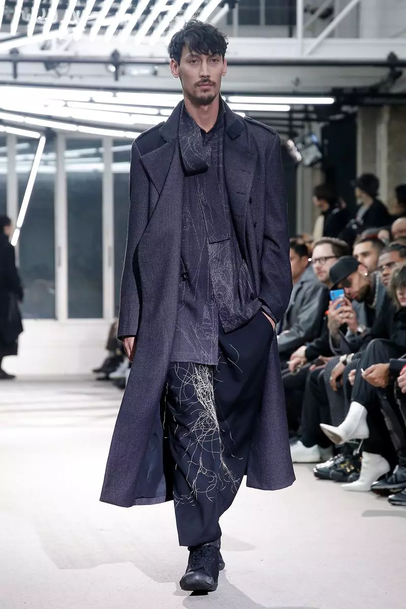 Yohji Yamamoto Odzież męska Jesień Zima 2019 Paryż2