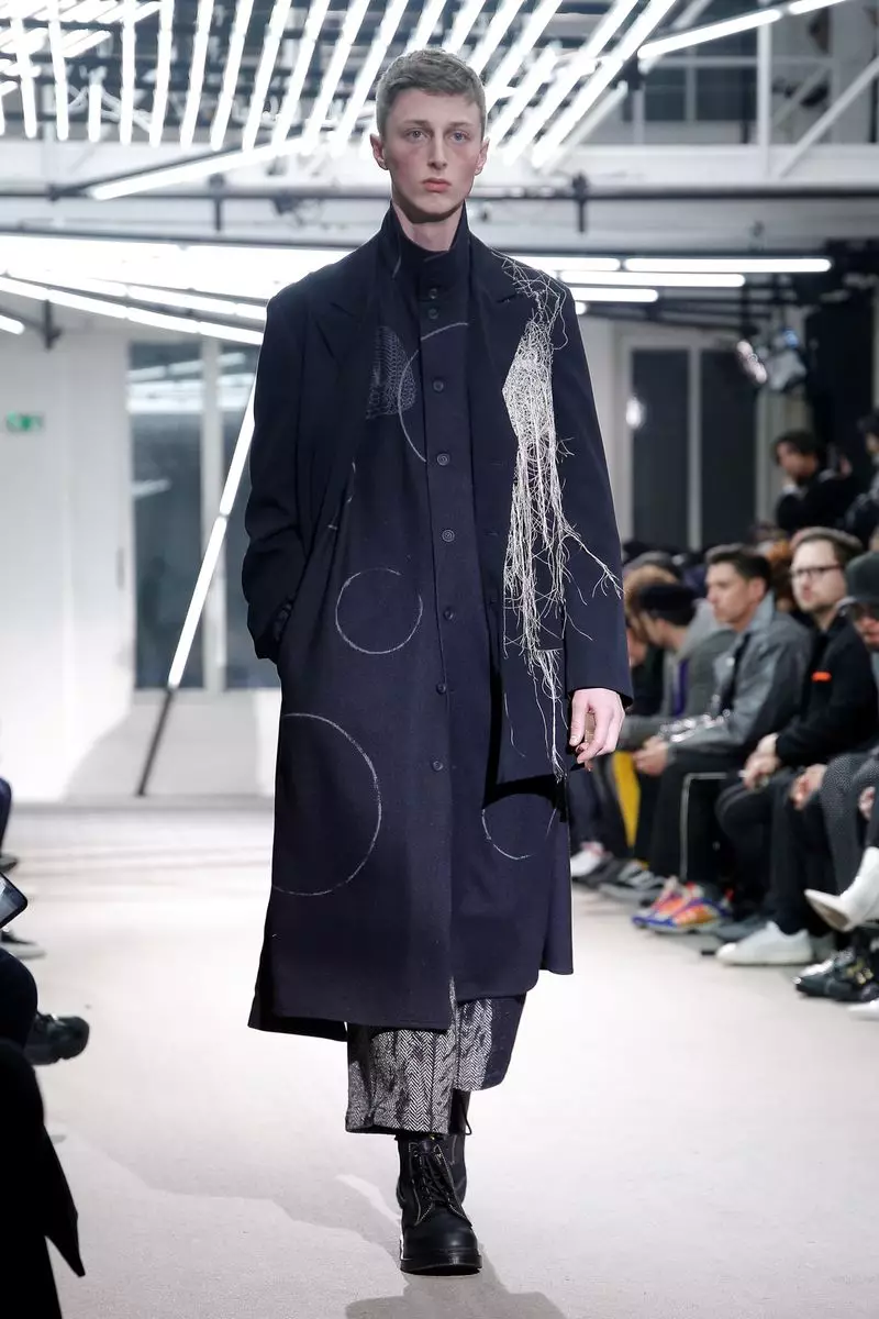 Yohji Yamamoto Gizonezkoen arropa 2019ko udazken-negua Paris3