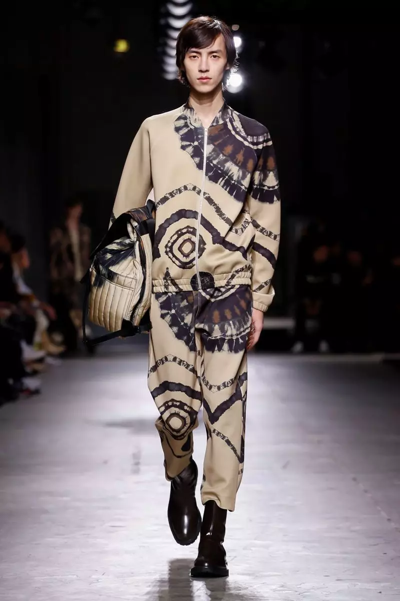 Dries Van Noten эркектердин кийимдери күз-кыш 2019 Paris15