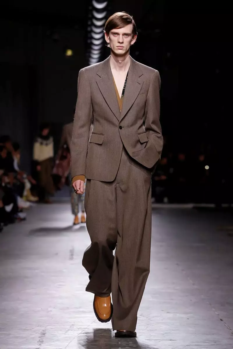 Veshje për meshkuj Dries Van Noten Vjeshtë Dimër 2019 Paris21