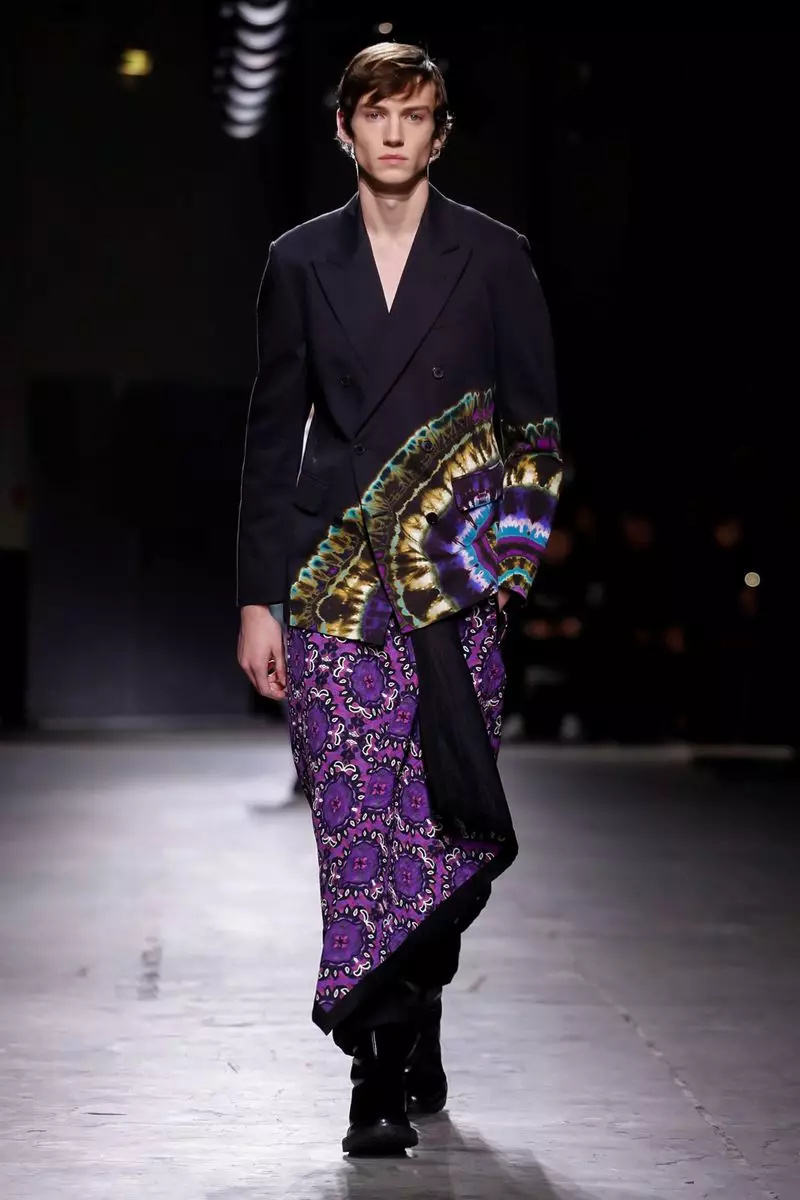 Veshje për meshkuj Dries Van Noten Vjeshtë Dimër 2019 Paris24