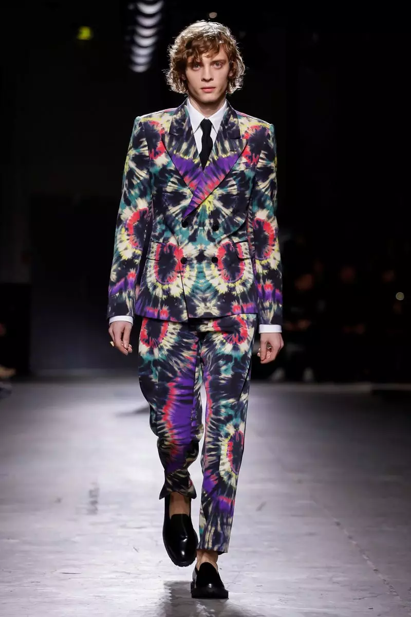 Мужская одежда Dries Van Noten осень-зима 2019 Париж25