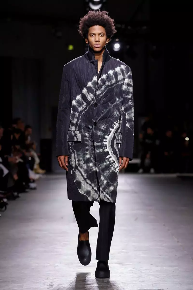 Dres Van Noten Awọn aṣọ ọkunrin Igba otutu 2019 Paris36