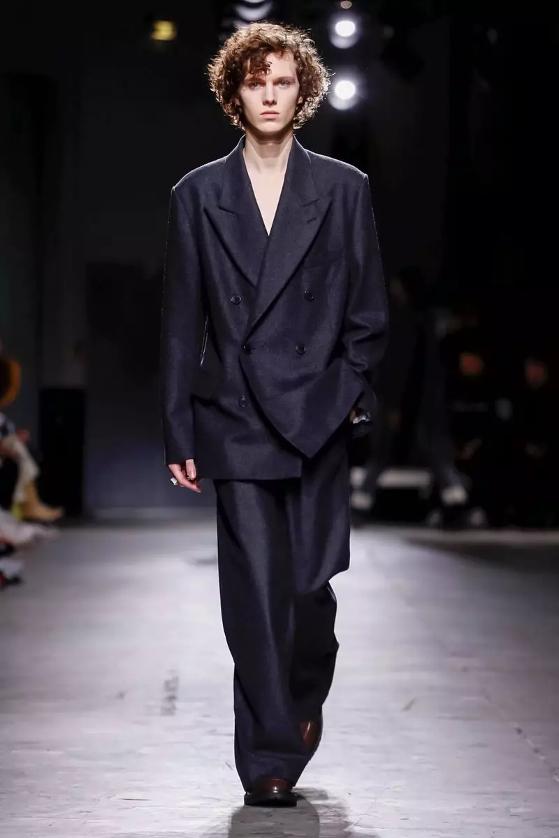 Veshje për meshkuj Dries Van Noten Vjeshtë Dimër 2019 Paris47