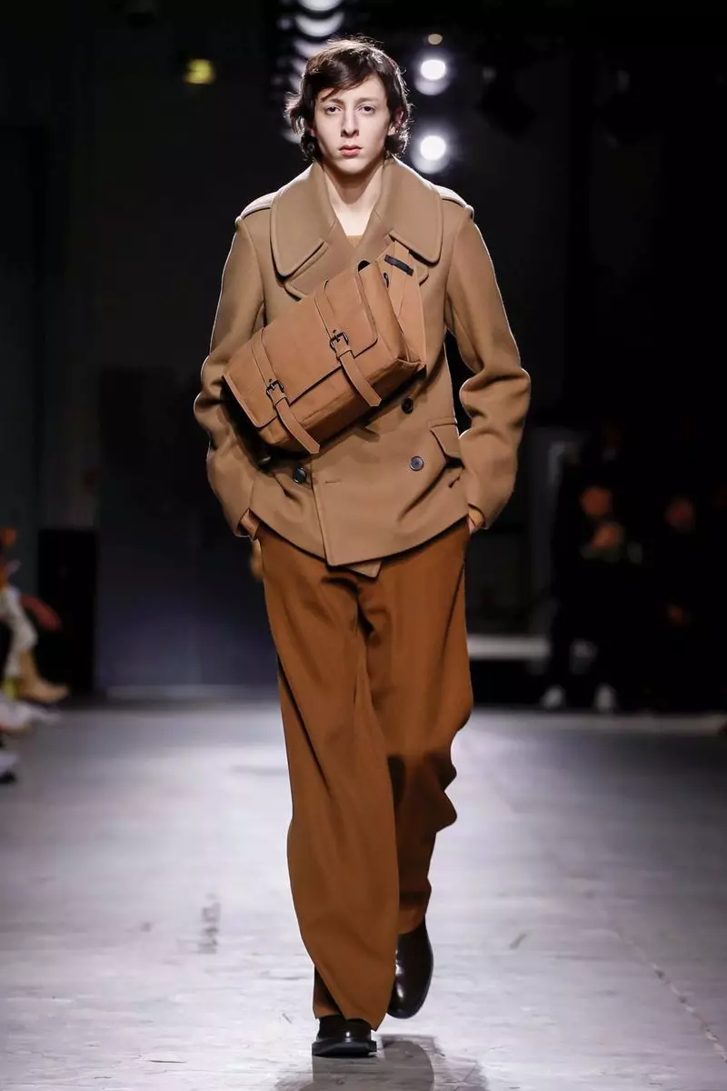 Dries Van Noten эркектердин кийимдери күзгү кыш 2019 Париж5