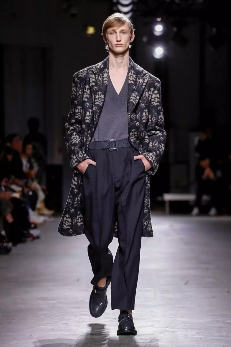 Dries Van Noten эркектердин кийимдери күз-кыш 2019 Paris50