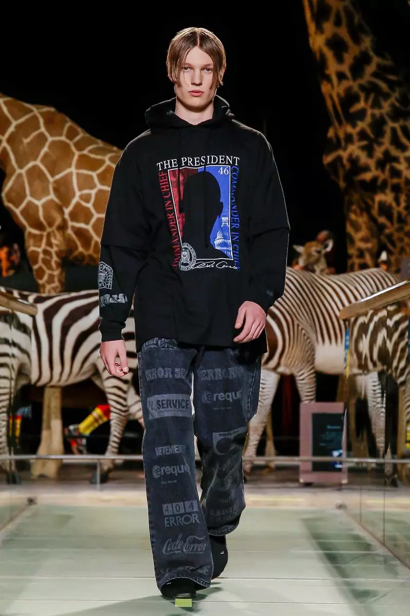 Vetements Geyinməyə Hazırdır Payız Qış 2019 Paris6