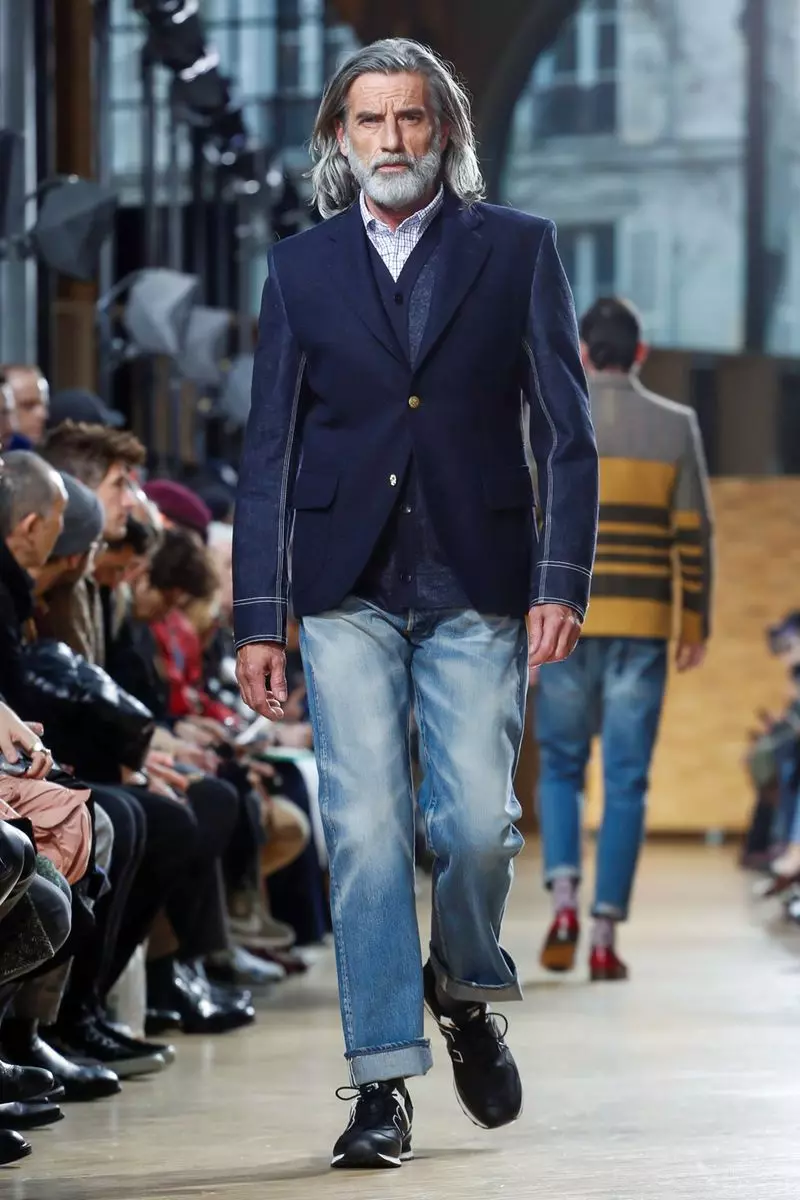 Junya Watanabe Menswear Majira ya Baridi 2019 Paris14