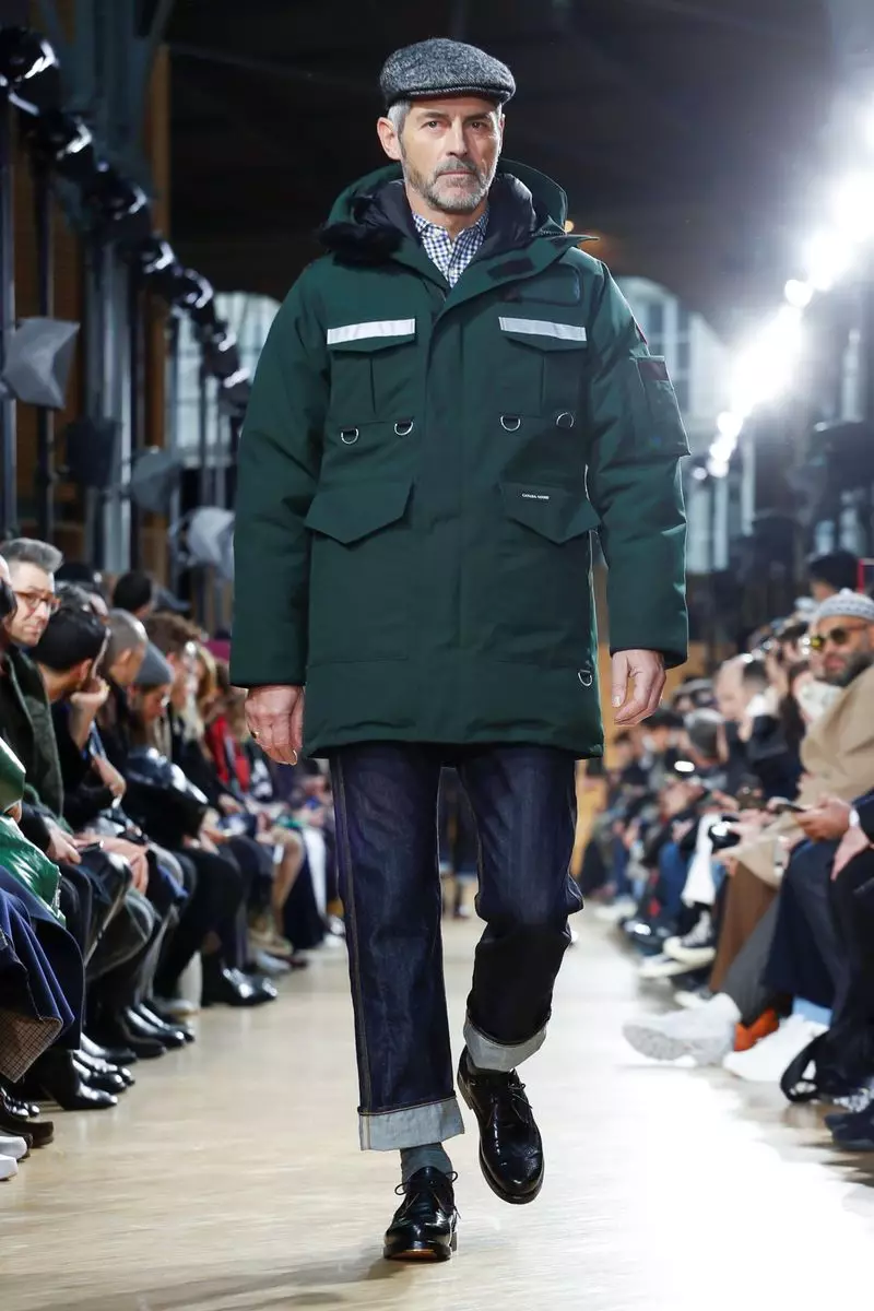 Junya Watanabe Menswear Majira ya Baridi 2019 Paris35