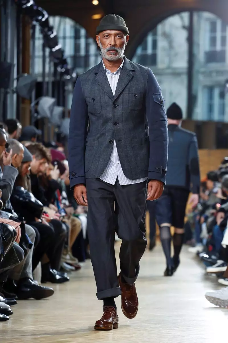 Junya Watanabe Menswear Caij nplooj zeeg caij ntuj no 2019 Paris39