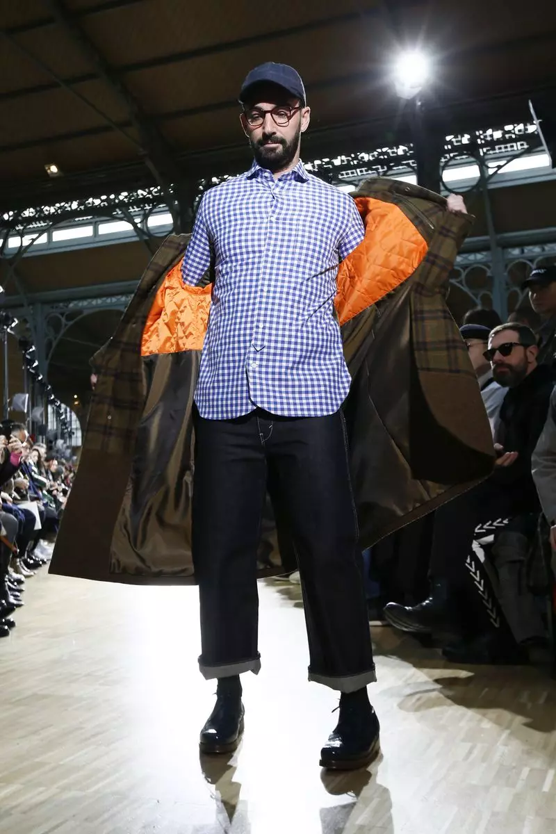 Junya Watanabe îmbrăcăminte bărbătească toamnă iarnă 2019 Paris45