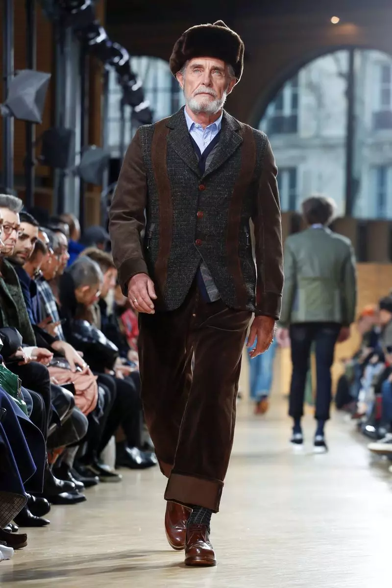 Roupa masculina Junya Watanabe Outono Inverno 2019 Paris8