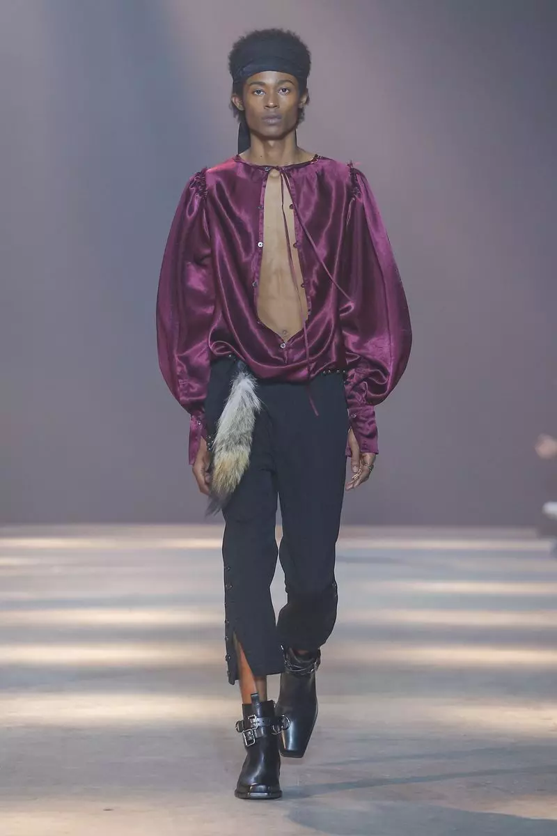 Ανδρικά ρούχα Ann Demeulemeester Φθινόπωρο Χειμώνας 2019 Παρίσι12