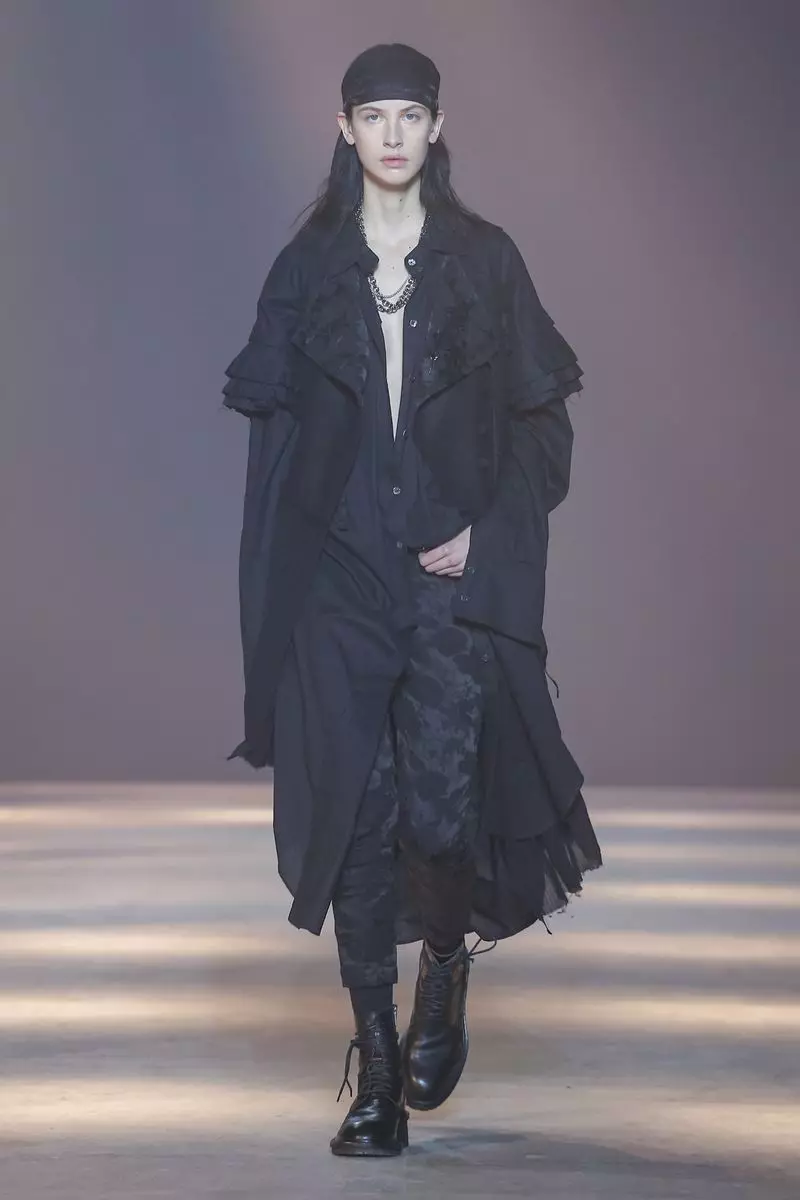 Ανδρικά ρούχα Ann Demeulemeester Φθινόπωρο Χειμώνας 2019 Παρίσι14