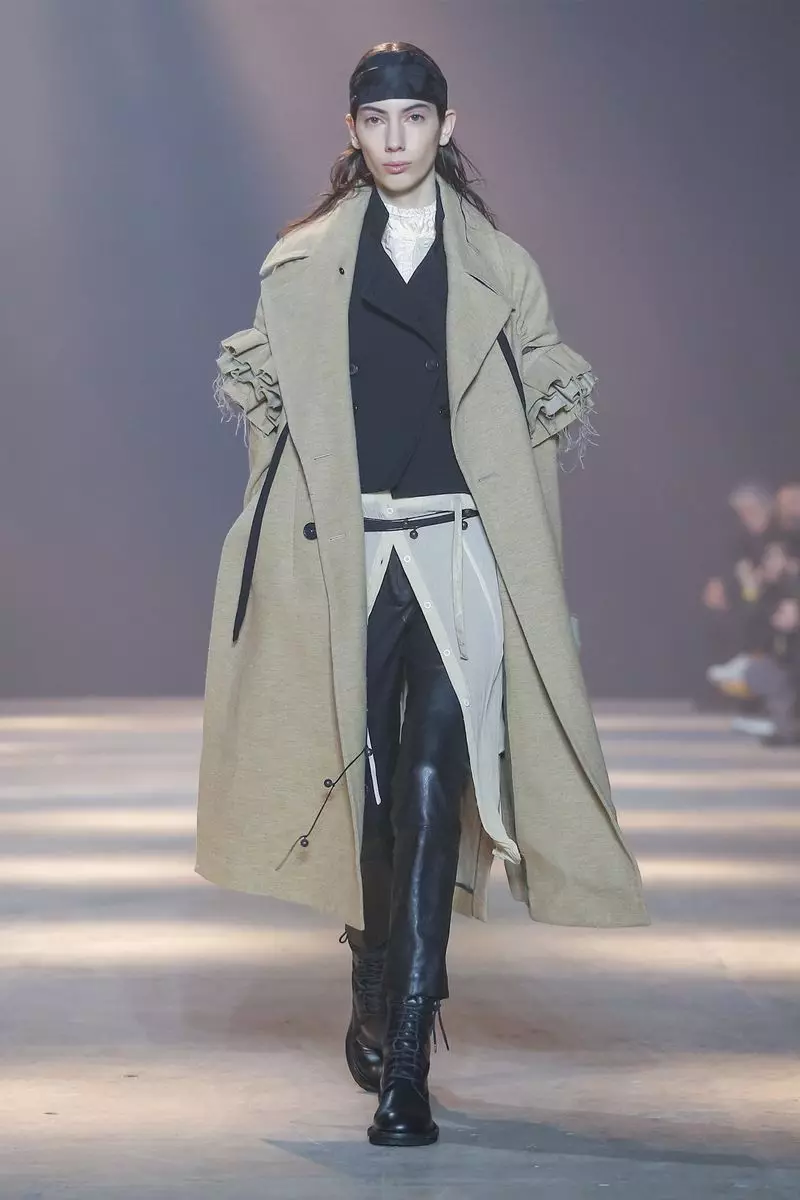 Ann Demeulemeester Эркектердин Күзгү Кышкы 2019 Париж2