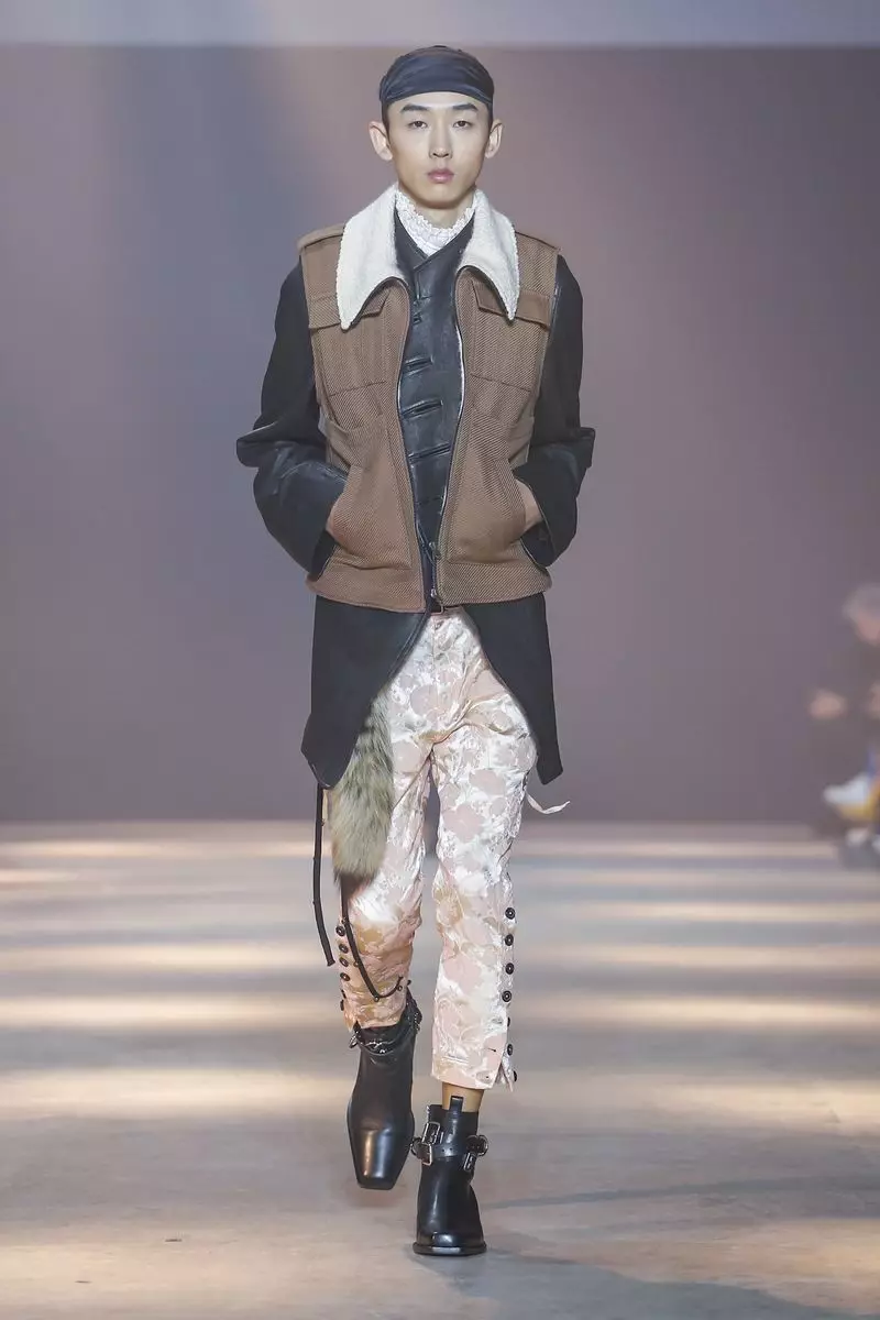 Ann Demeulemeester Nguo za Kiume Majira ya Baridi 2019 Paris21