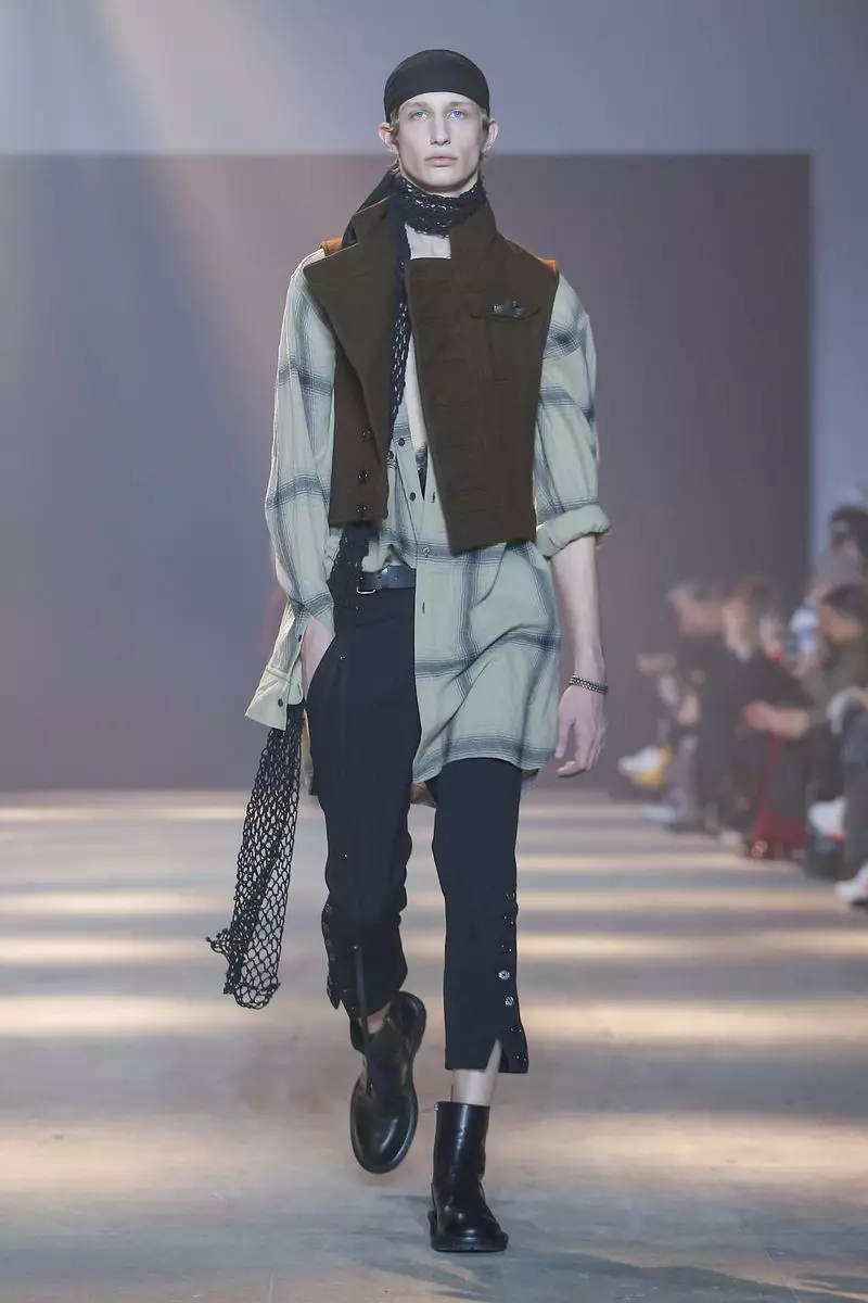 Ann Demeulemeester Menswear ဆောင်းရာသီ 2019 Paris26