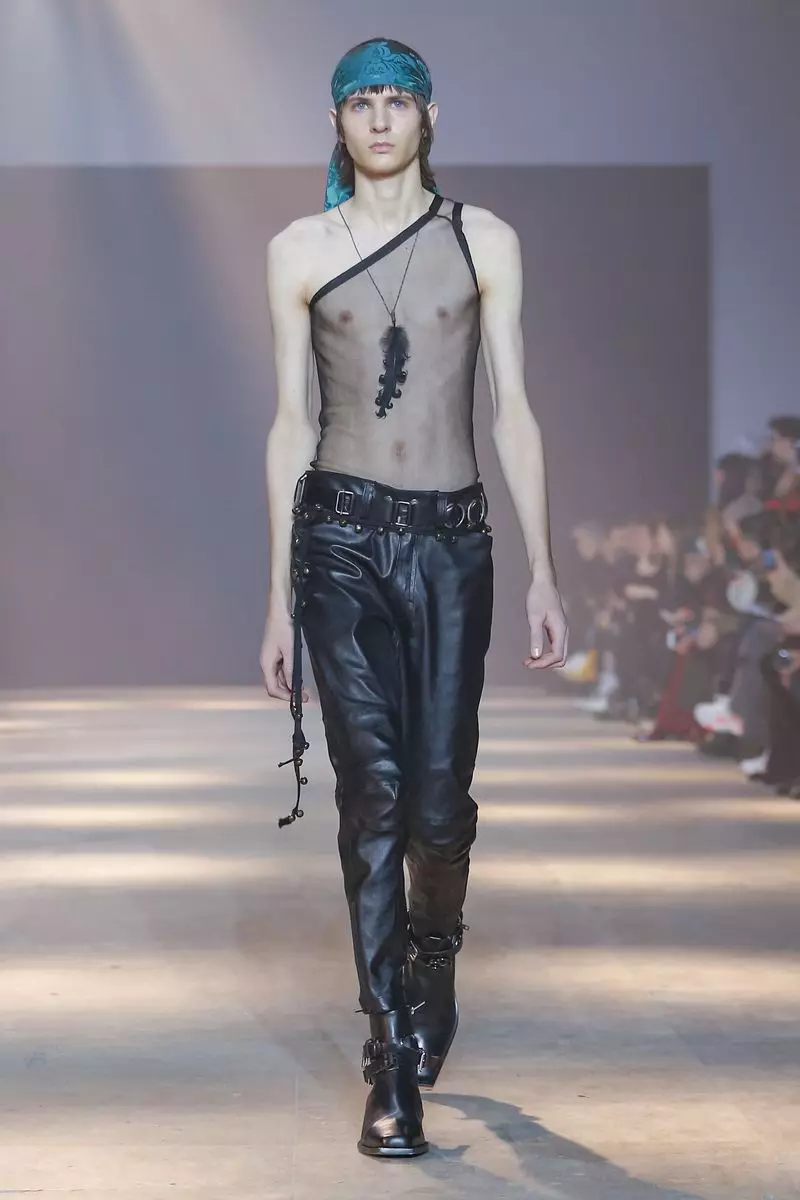 Ann Demeulemeester Kişi Geyimi Payız Qış 2019 Paris29