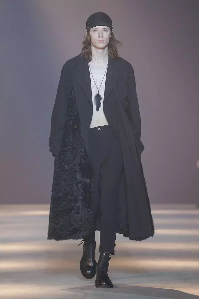 Ann Demeulemeester Dharka ragga ee jiilaalka 2019 Paris33