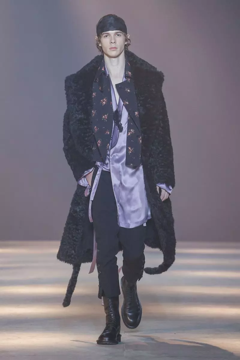 Ann Demeulemeester Menswear ဆောင်းရာသီ 2019 Paris38