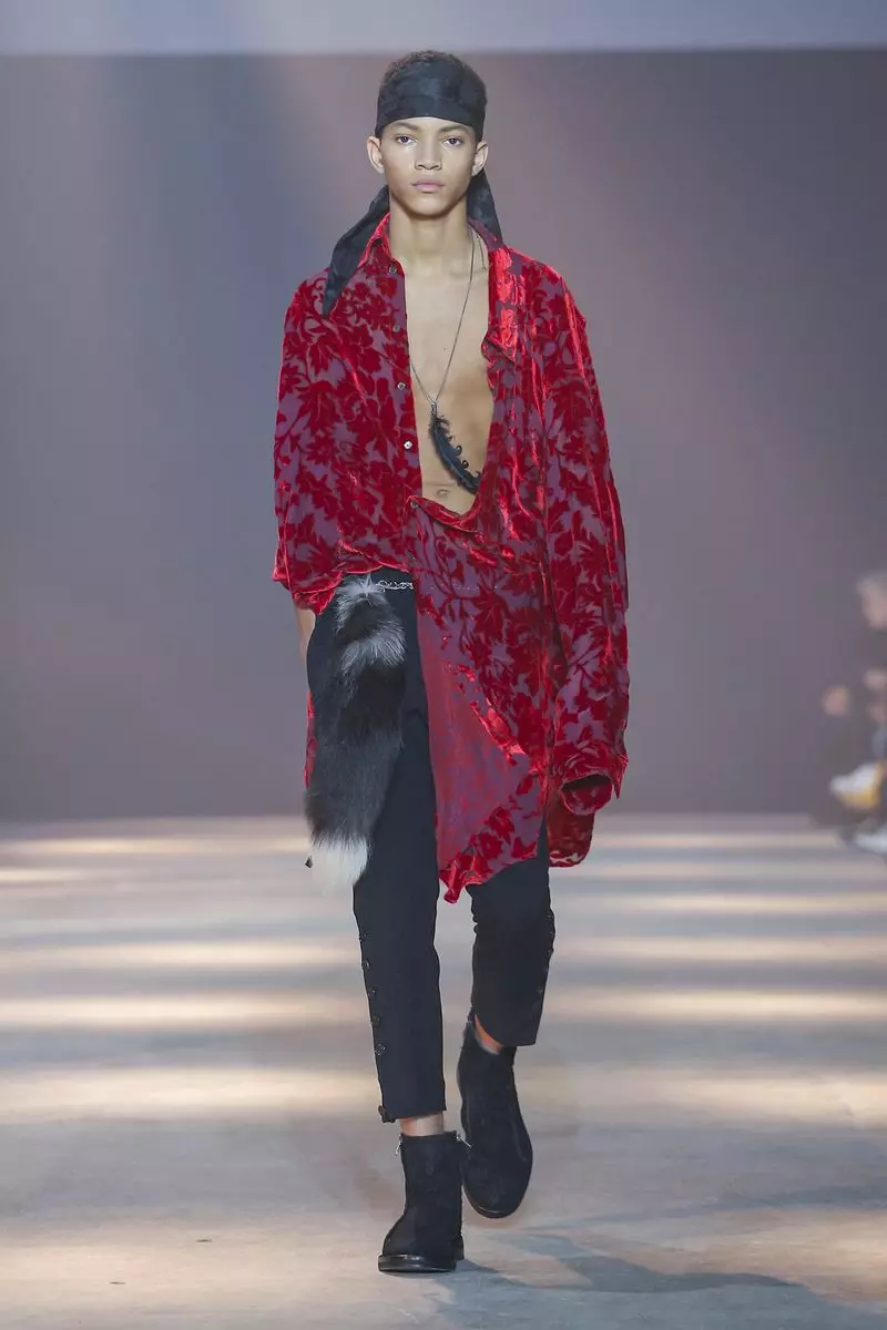 Ανδρικά ρούχα Ann Demeulemeester Φθινόπωρο Χειμώνας 2019 Παρίσι45