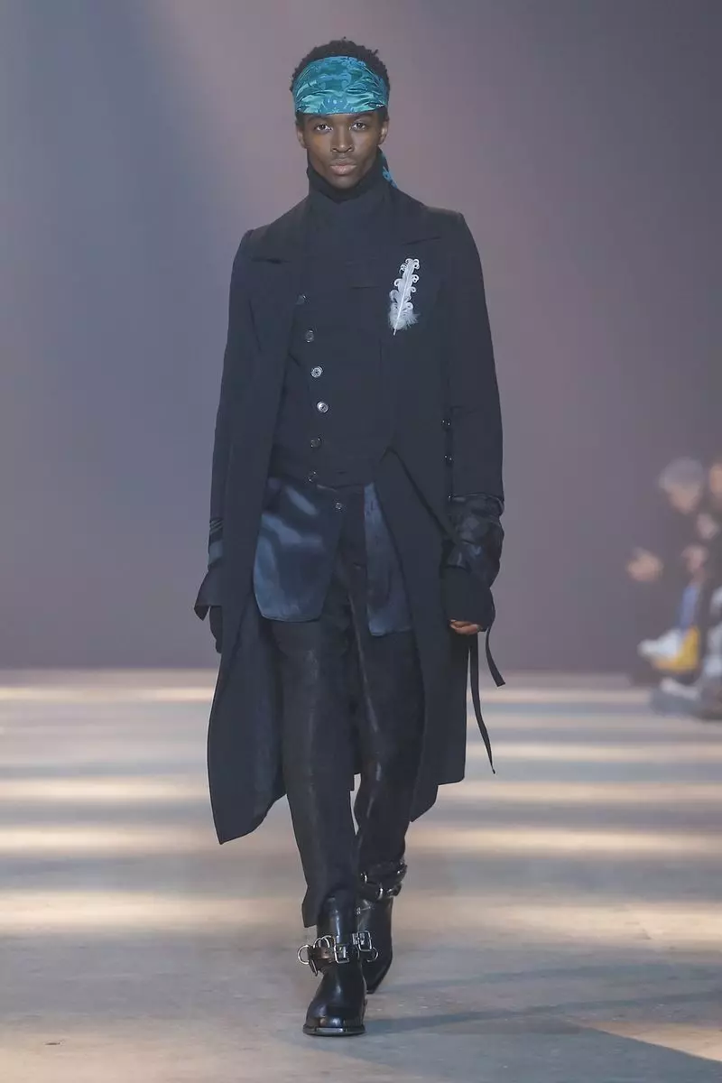 Ann Demeulemeester Menswear ဆောင်းရာသီ 2019 Paris46