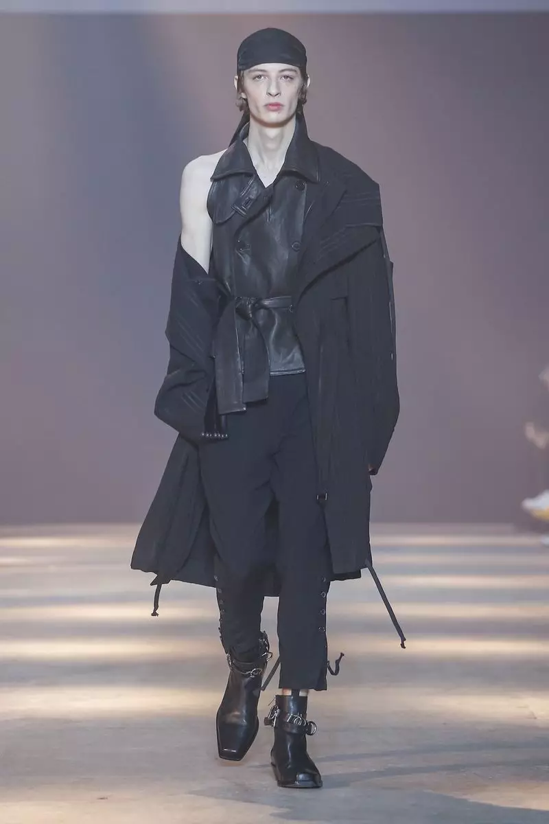 Ann Demeulemeester Menswear Otòn Ivè 2019 Paris7