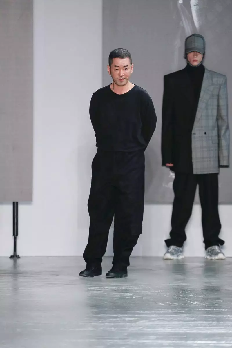 Juun.J Menswear Syksy Talvi 2019 Paris37