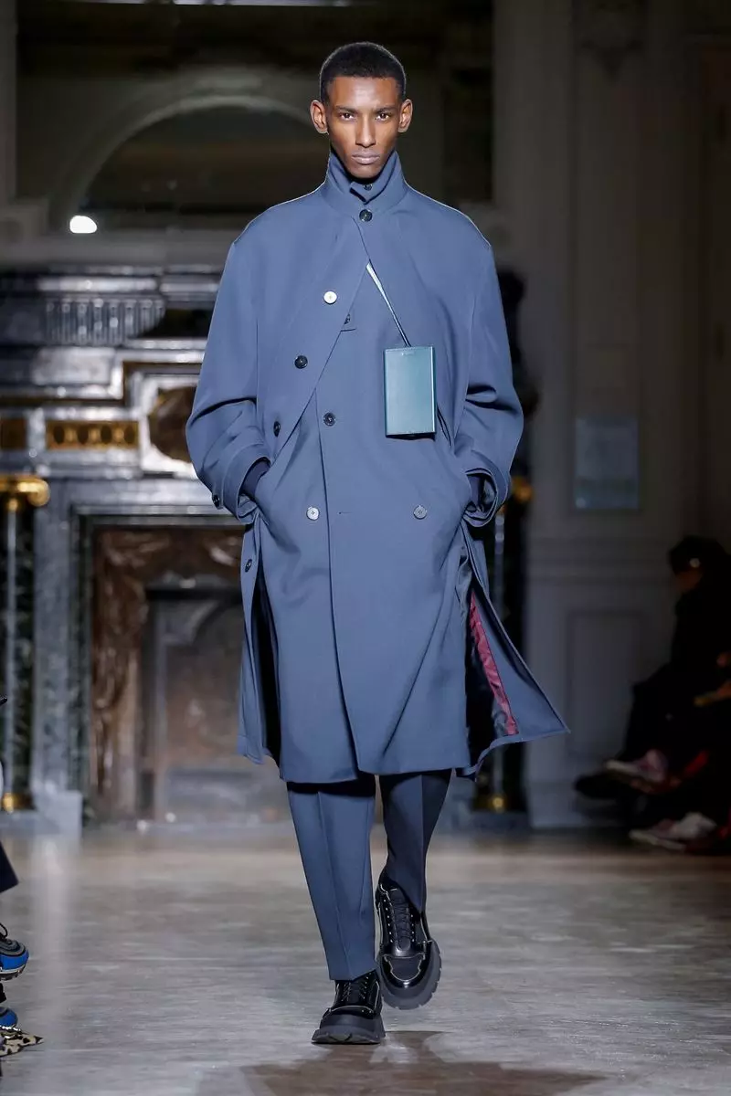 Jil Sander rigar mazajen hunturu 2019 Paris42