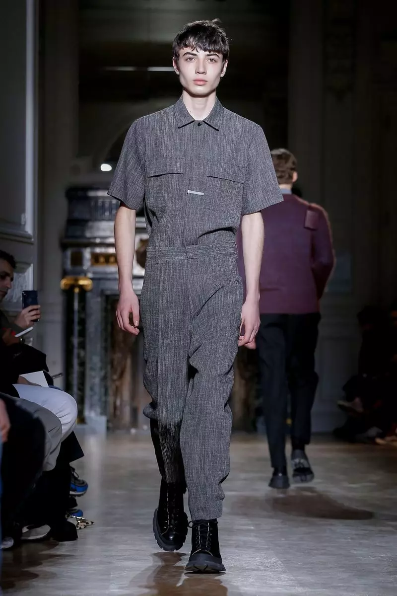 Машка облека Jil Sander есен зима 2019 година Париз13