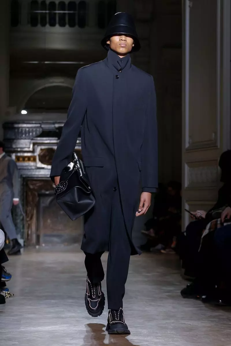 Jil Sander rigar mazajen hunturu 2019 Paris14