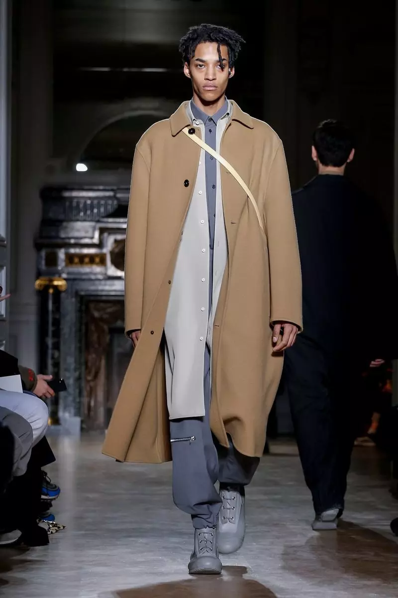 Jil Sander rigar mazajen hunturu 2019 Paris17