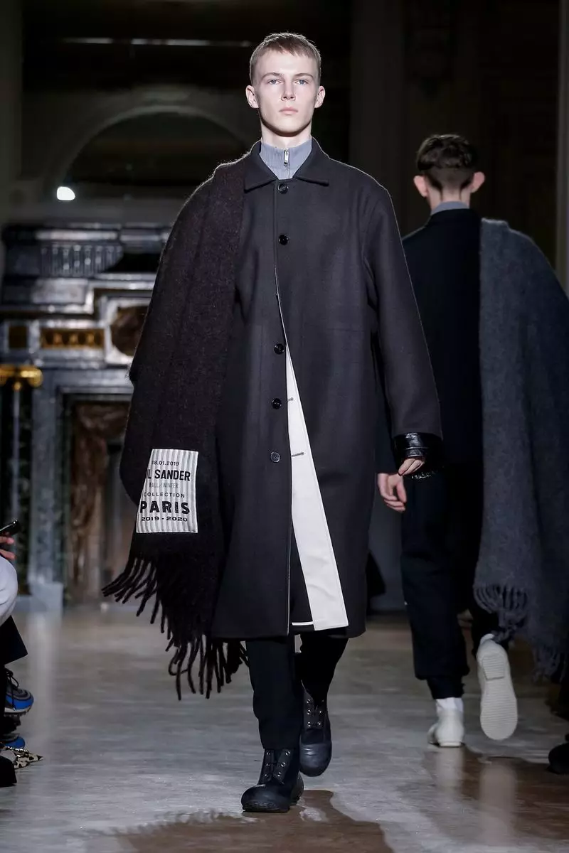 Jil Sander מענסוועאַר האַרבסט ווינטער 2019 פּאַריז23