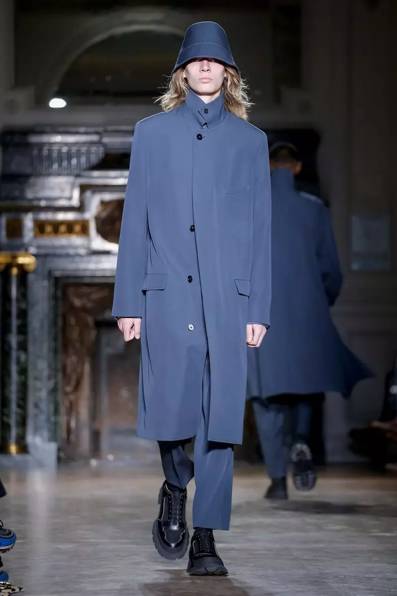 Jil Sander vyriški drabužiai rudens žiema 2019 m. Paryžius2