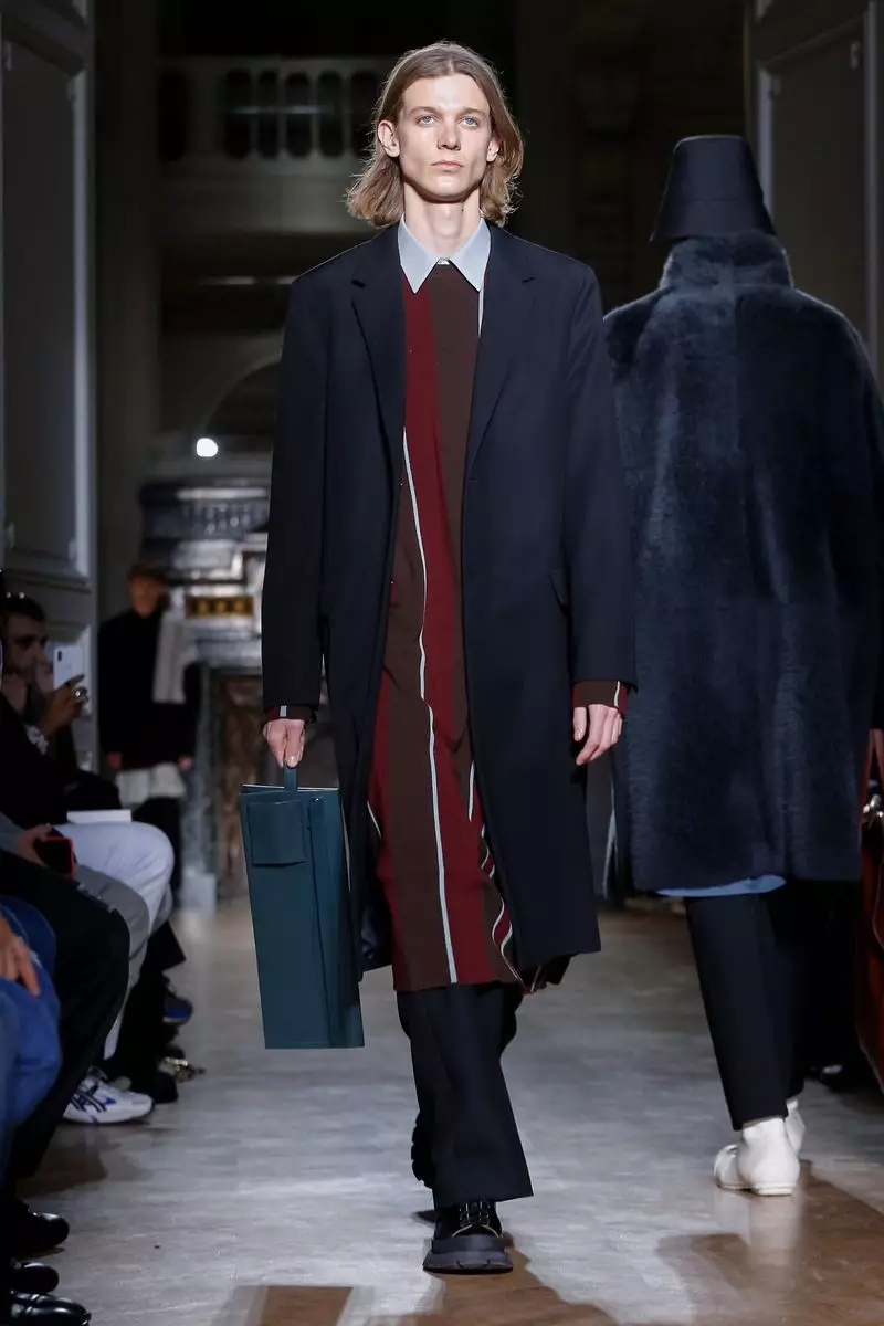 Jil Sander rigar mazajen hunturu 2019 Paris35