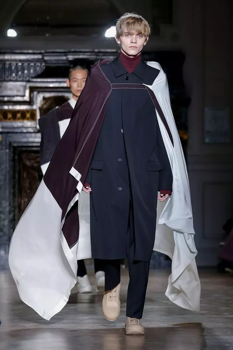 Jil Sander rigar mazajen hunturu 2019 Paris37