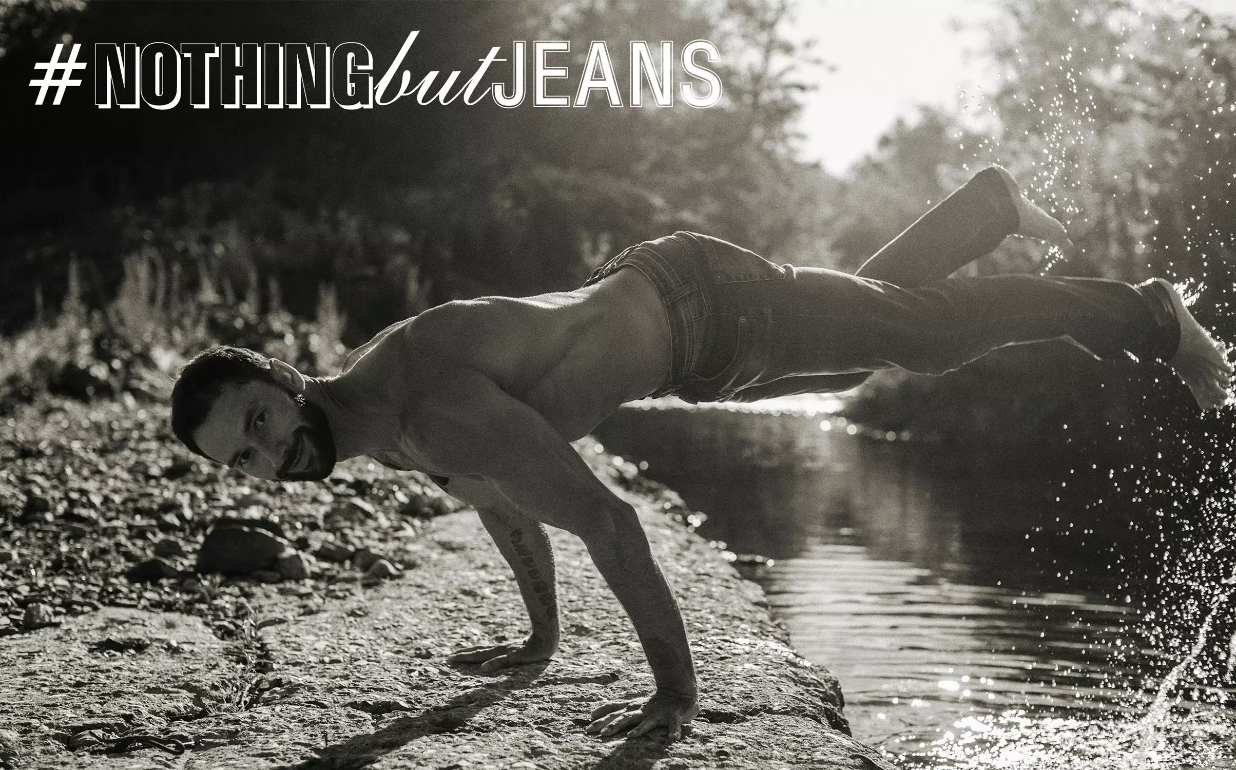 Ọ bụ Mikhail Fomin na #NothingButJeans nke Serge Lee dere
