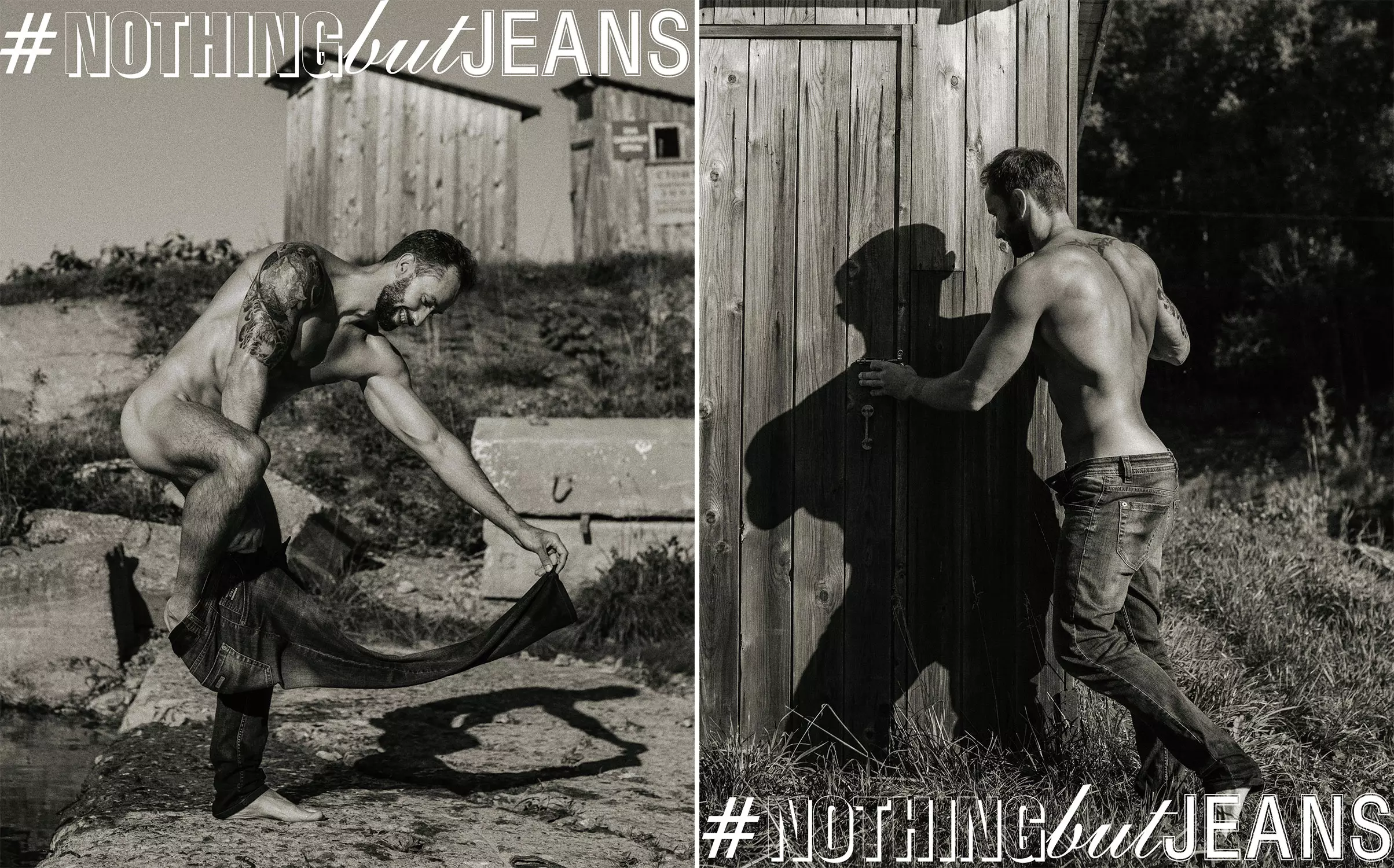 Mikhail Fomin ao amin'ny #NothingButJeans nataon'i Serge Lee