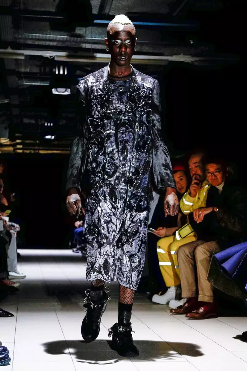 Comme des Garçons Homme Plus Erkek Giyim Sonbahar Kış 2019 Paris14