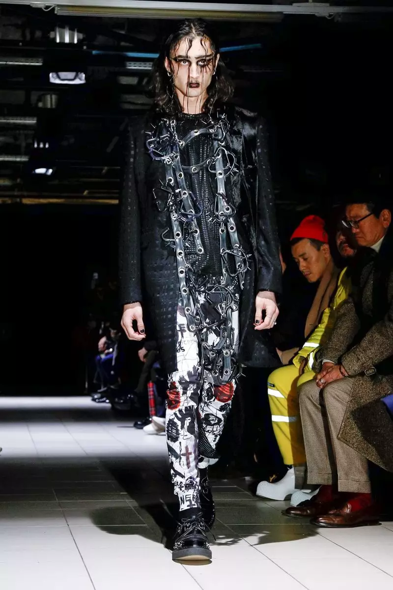 Comme des Garçons Homme Plus Pakaian Pria Musim Gugur Musim Dingin 2019 Paris9