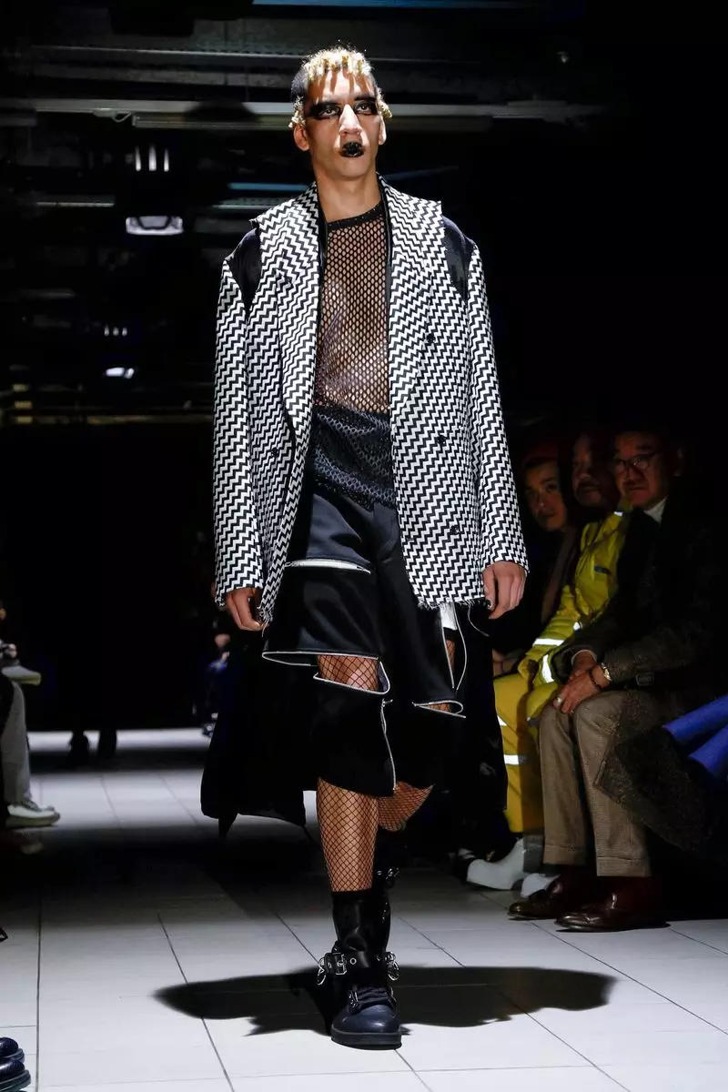 Comme des Garçons Homme Plus Herreklær Høst Vinter 2019 Paris4