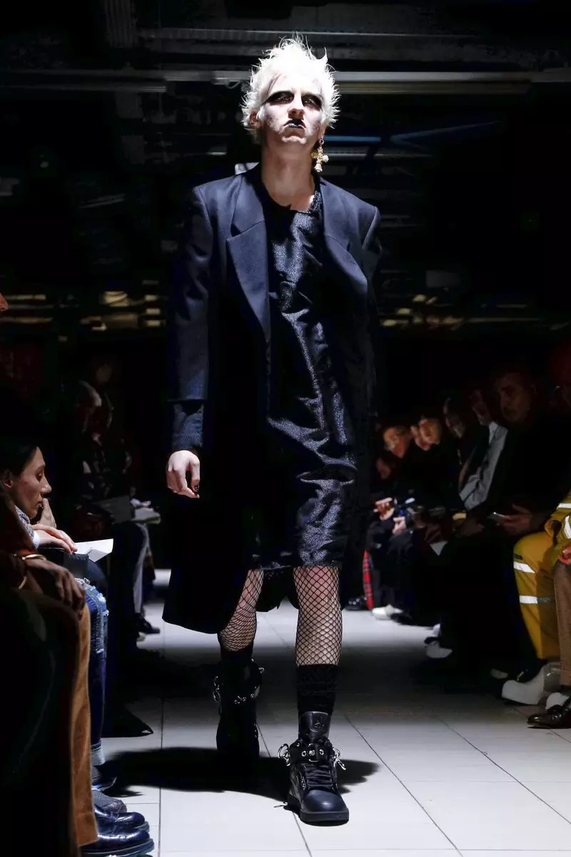 Comme des Garçons Homme Plus herrafatnaður Haust Vetur 2019 París2