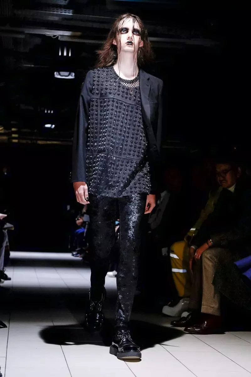 Comme des Garçons Homme Plus эркектердин кийимдери күз-кыш 2019 Париж1