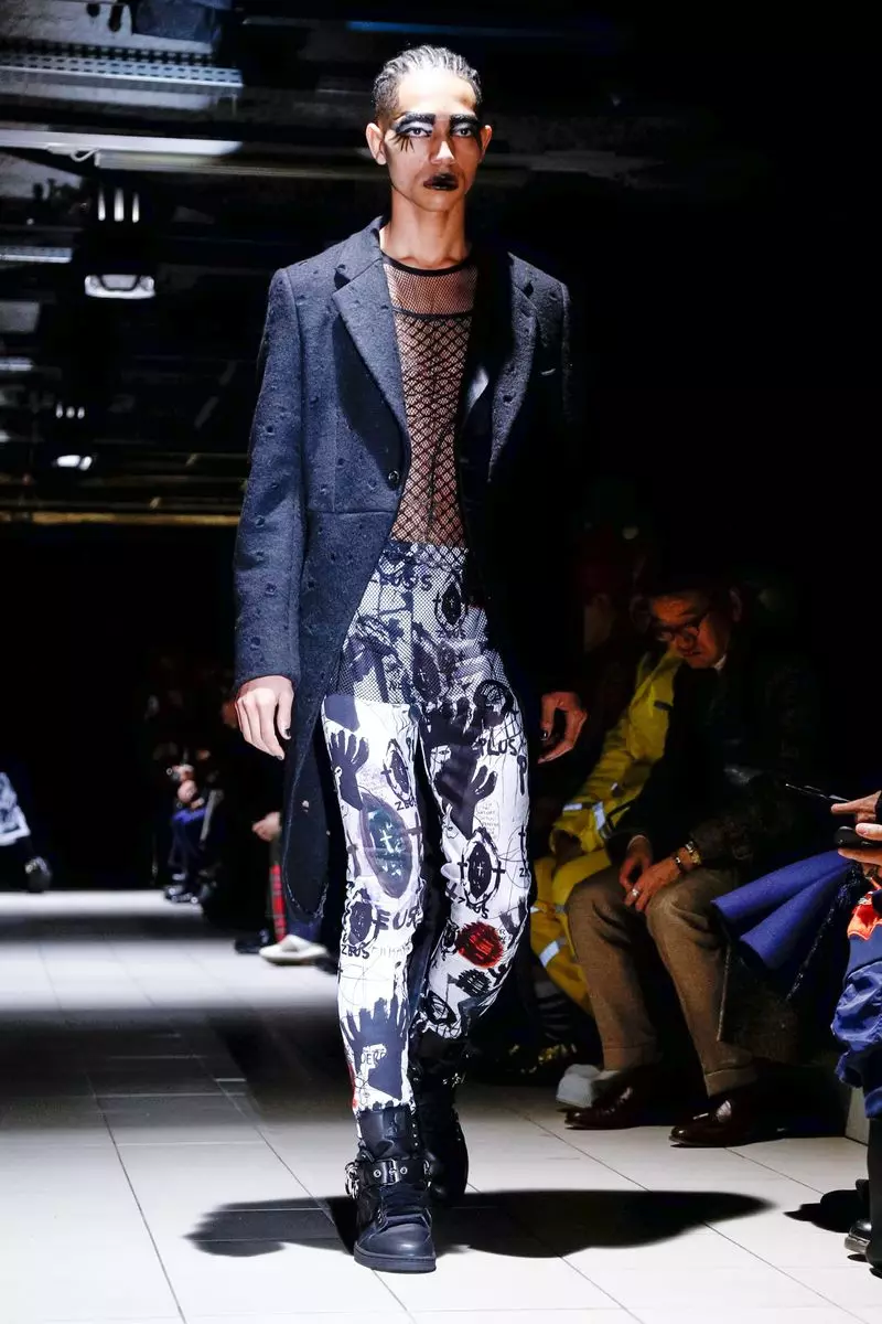 Comme des Garçons Homme Plus Awọn aṣọ ọkunrin isubu Igba otutu 2019 Paris26