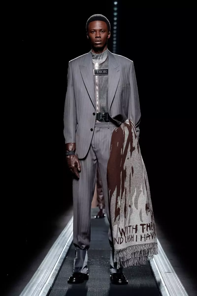 Veshje për meshkuj Dior Homme Vjeshtë Dimër 2019 Paris36