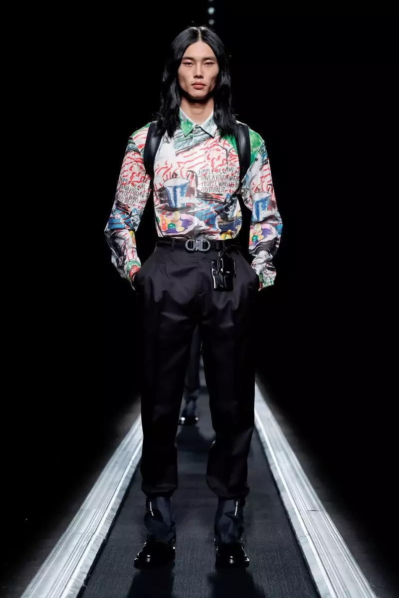 Veshje për meshkuj Dior Homme Vjeshtë Dimër 2019 Paris4