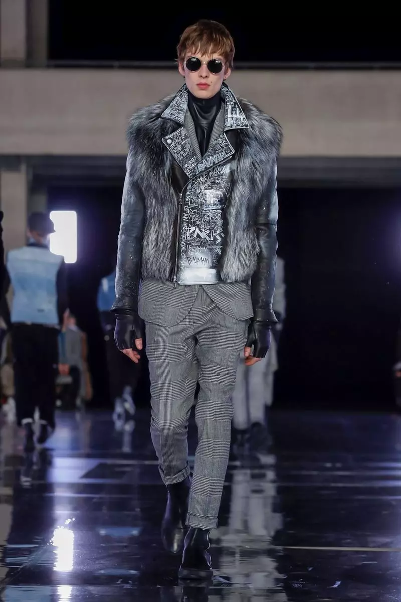 Pakaian Lelaki Balmain Homme Musim Gugur Musim Sejuk 2019 Paris16