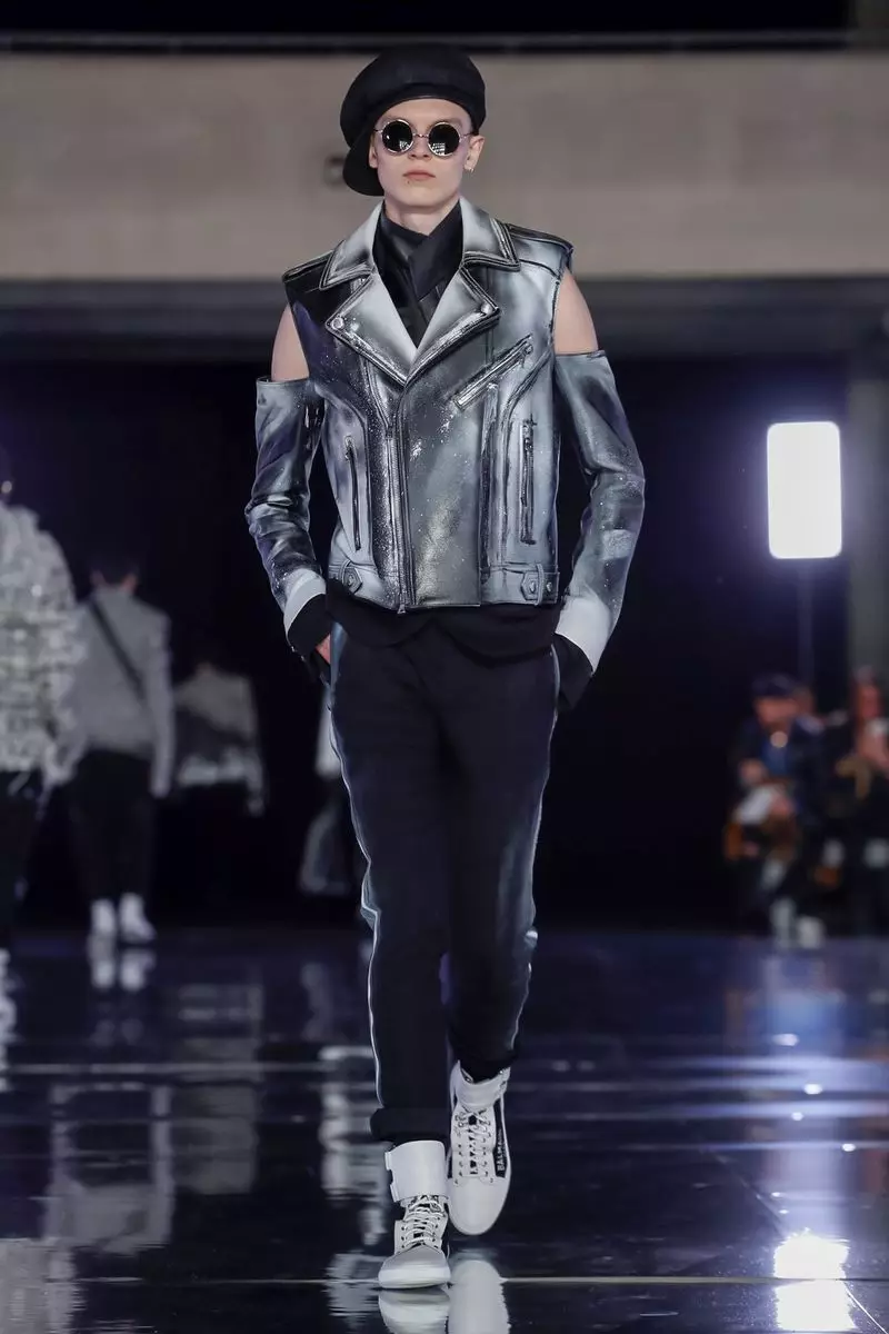 Balmain Homme Menswear Caij Nplooj Ntoos Hlav 2019 Paris29